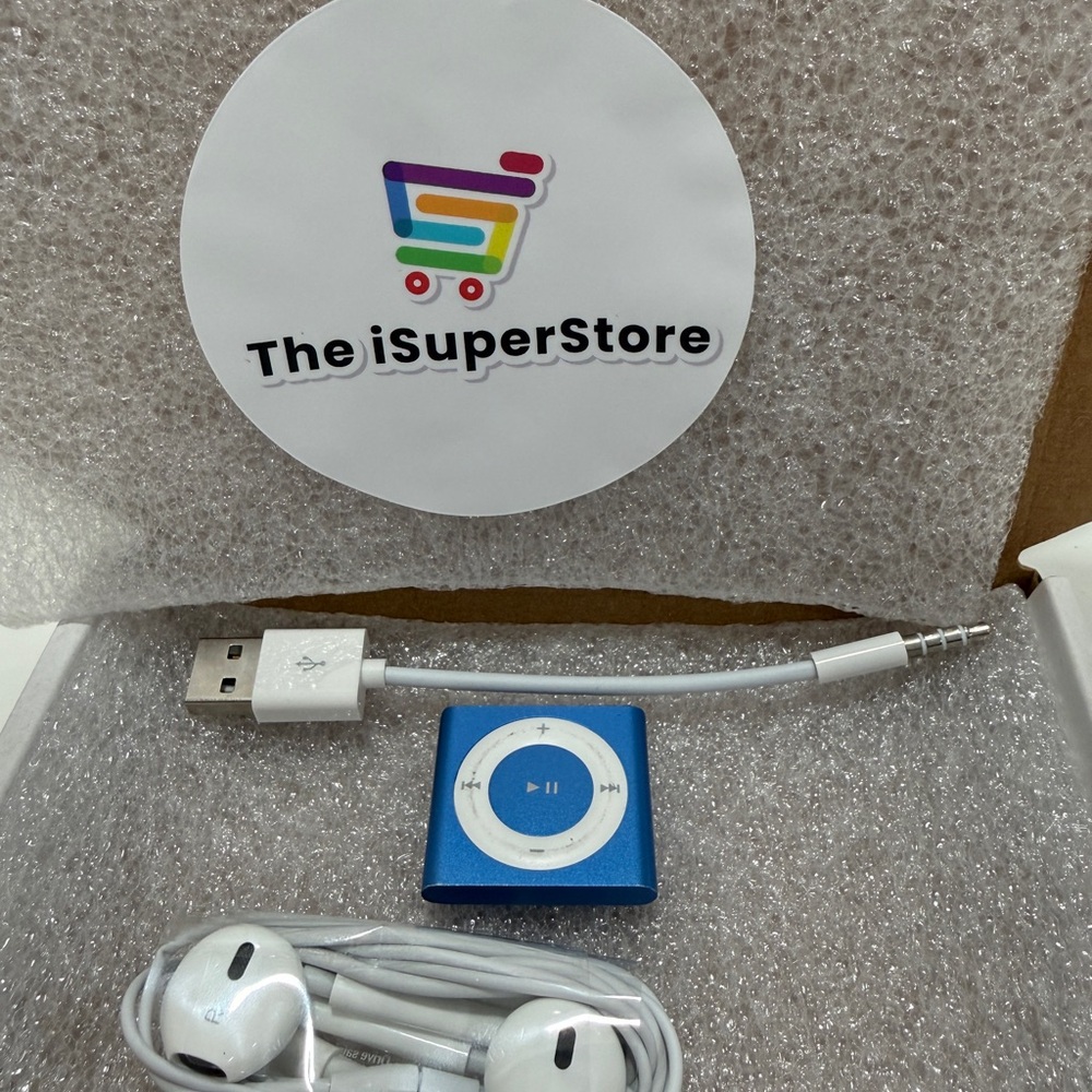 Apple iPod Shuffle 4th Gen 2GB Dark Blue + 1 YR Warranty